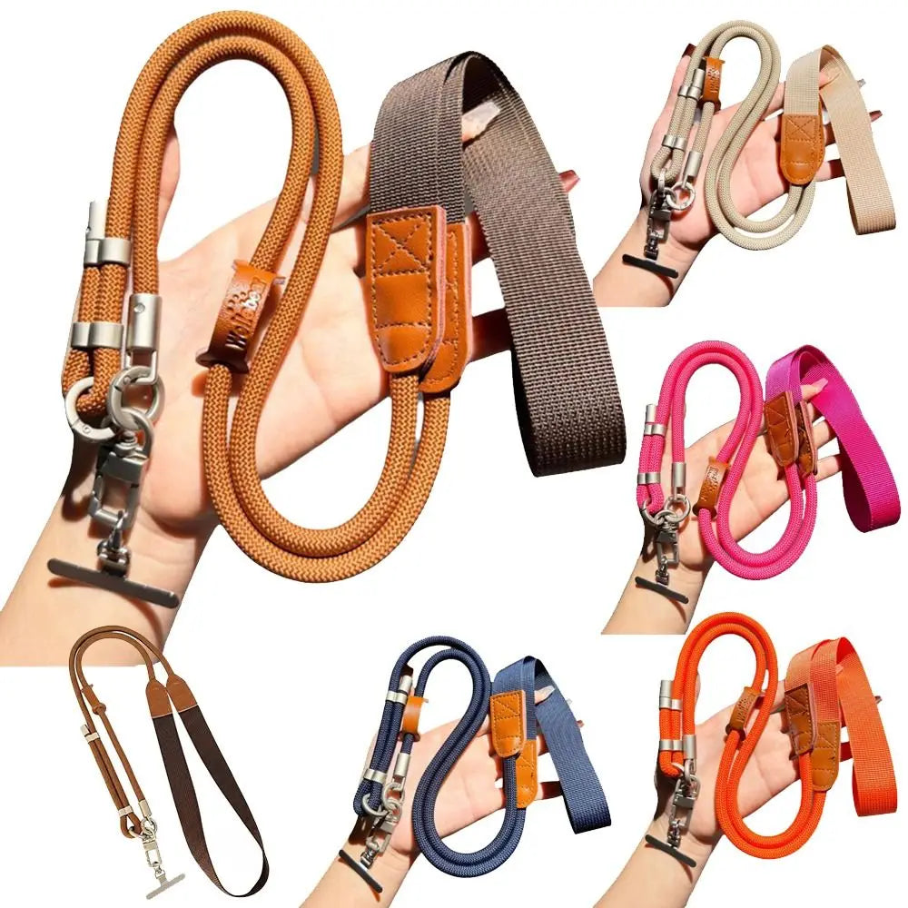 Adjustable Crossbody Phone Strap – Metal Hook & 360° Swivel Phone Neck Strap HIP