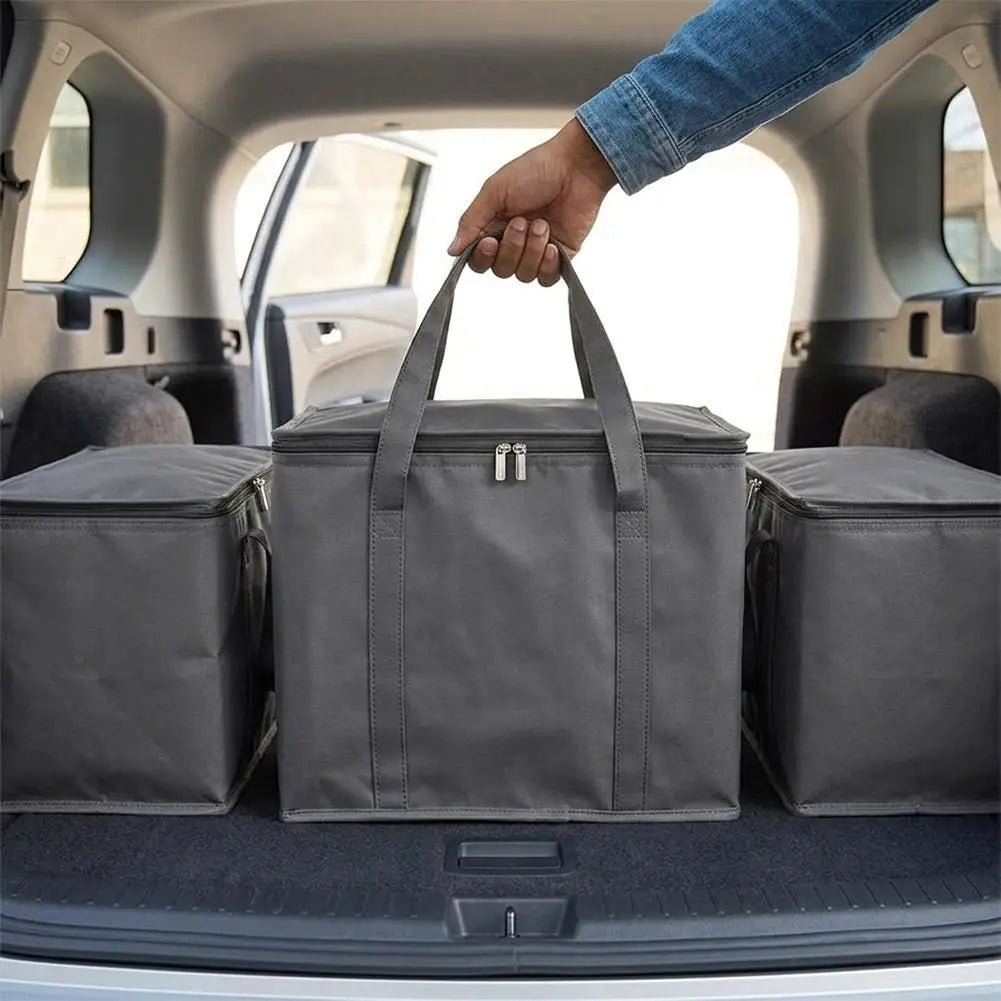 Insulated Cooler Bag,Food Delivery Insulated Bags Pizza Takeaway Thermal Warm Cooler Bag Thermal Bag For Camping Picnic HIP