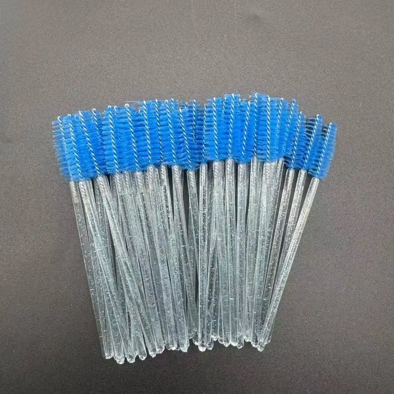 50-Pack Mascara Wands & Eyebrow Spoolie Brushes – Lash Kit Spoolie Brush Set HIP