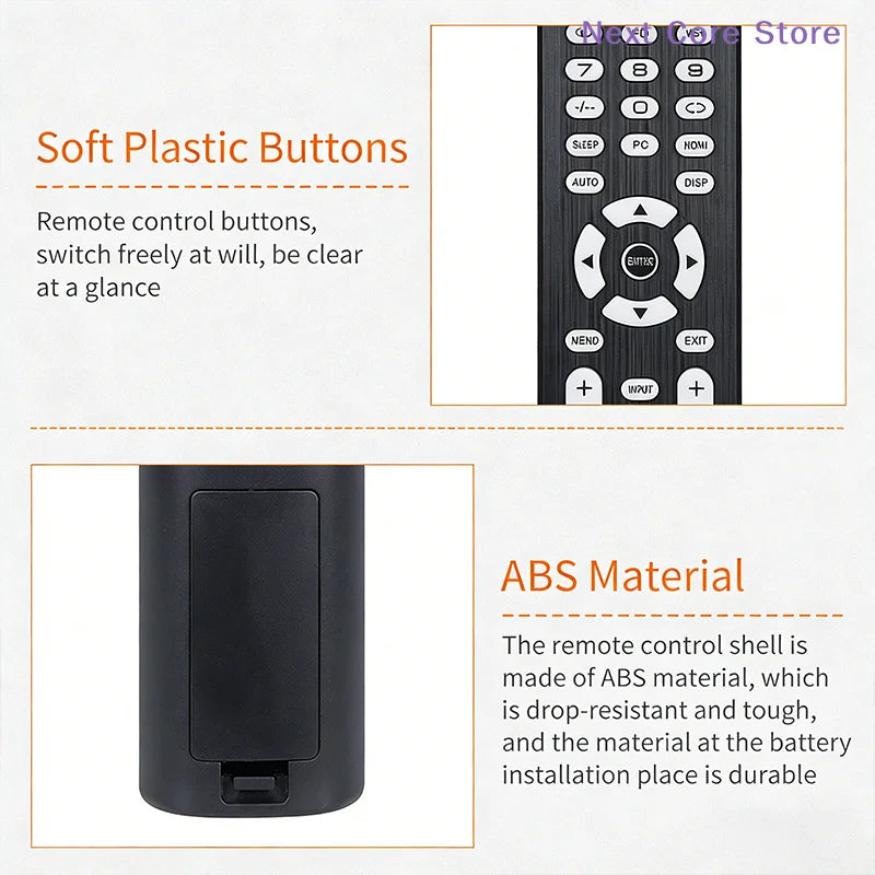DVB-T2 Remote Control for Smart TV Set-Top Box & HDTV TV Remote Control HIP