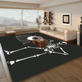 Gothic Ouija Tarot Area Rug – Non-Slip Floor Mat | 4 Sizes Gothic Area Rug HIP 1 120x160cm-Felt