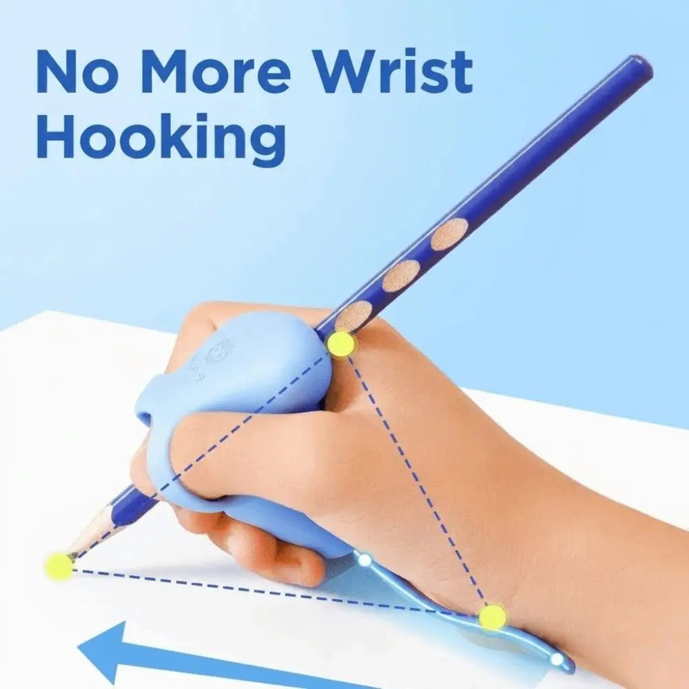 Wrist Posture Corrector Pencil Grip for Kids | Writing Aid Pencil Grip Aid HIP