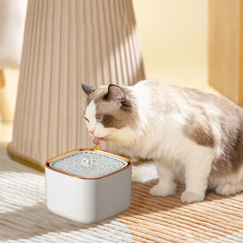 3L Automatic Cat Water Fountain – Quiet Electric Pump Pet Water Fountain HIP
