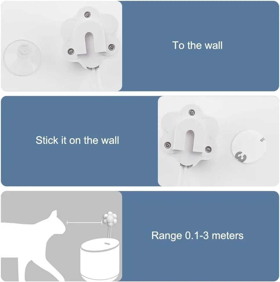 Cat Water Fountain Sensor, Automatic Start‑Stop Pet Water Dispenser Sensor, Smart Induction Replacement Parts for Dog & Cat HIP