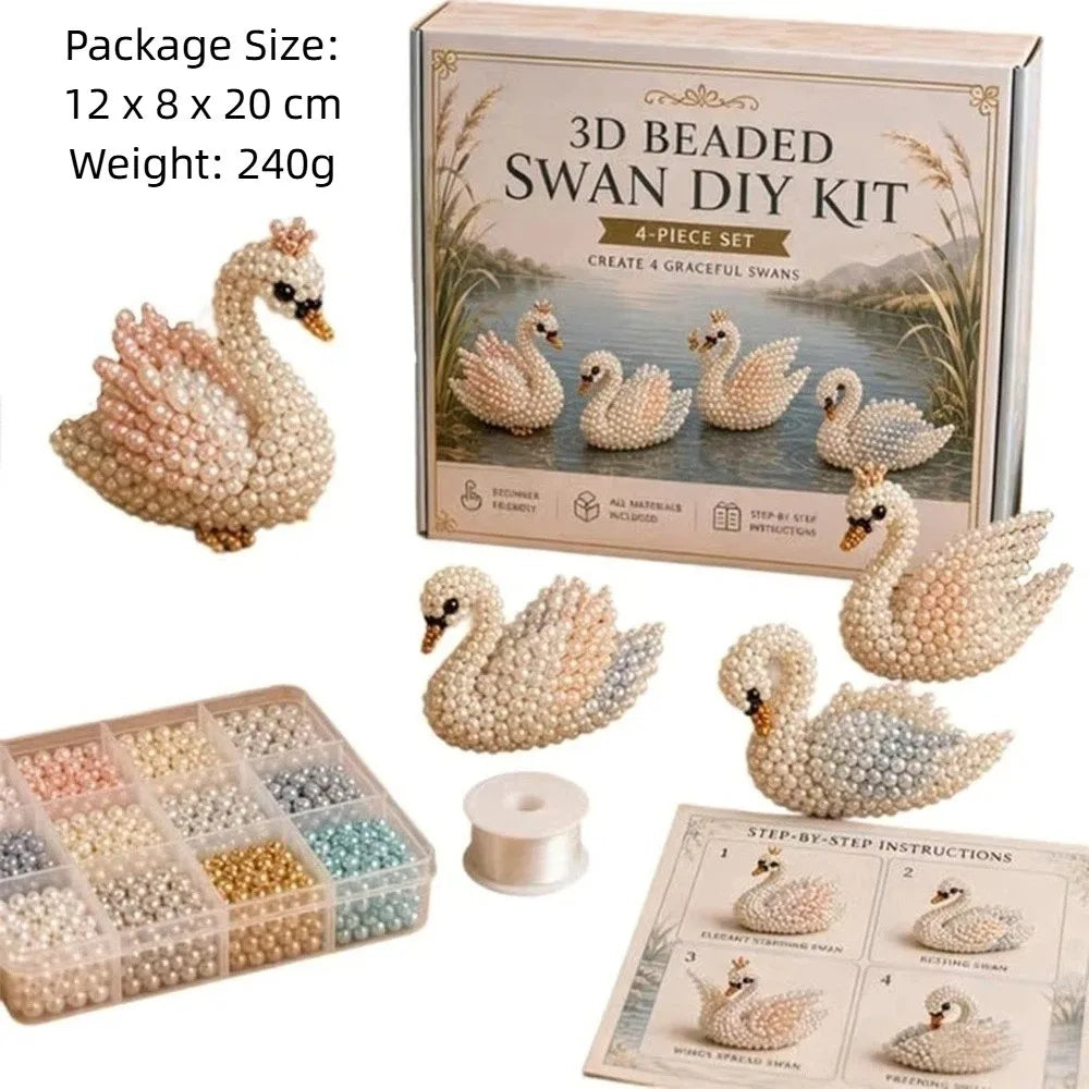 3D Bead Art DIY Kit – Character Series Handmade Beading Set DIY Bead Craft Kit HIP