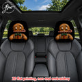Christmas Gingerbread Man Car Headrest Covers – 2pc Set Car Headrest Covers HIP 1