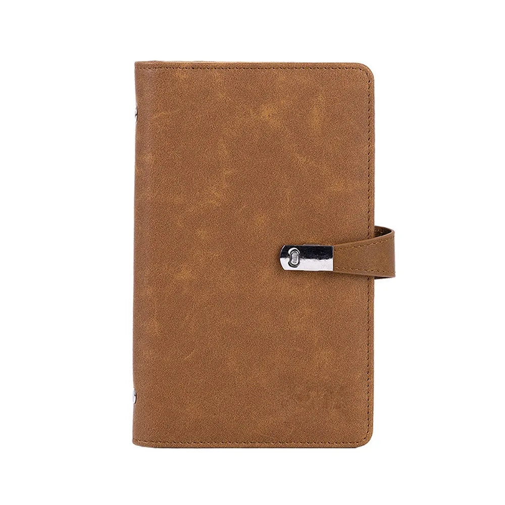 120-Card PU Leather Card Holder Book for Men & Women Card Holder Book HIP Brown