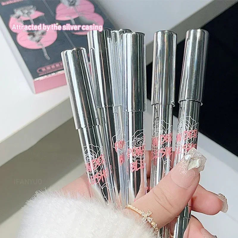 Pink Blush Pencil Facial Cheek Expanding & Shrinking Color Rouge Shadow Pen Cream Blush Sweet Cool Girl Style Korea Makeup Stick HIP