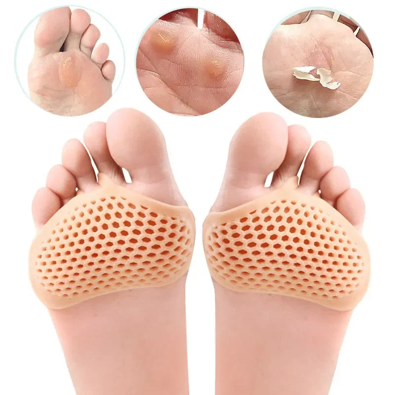 Silicone Metatarsal Pads & Toe Separators | Forefoot Cushions Foot Gel Cushions HIP