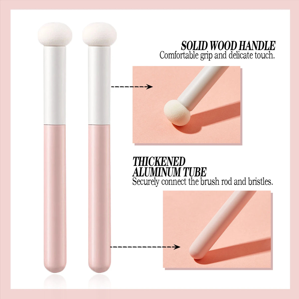 Mushroom Head Concealer Brush – Soft Mini Makeup Brush Concealer Makeup Brush HIP