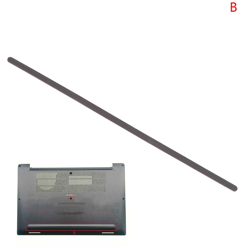 Rubber Foot Strip for Dell Latitude 7400 E7400 Non-Slip Pad Laptop Replacement Part HIP B