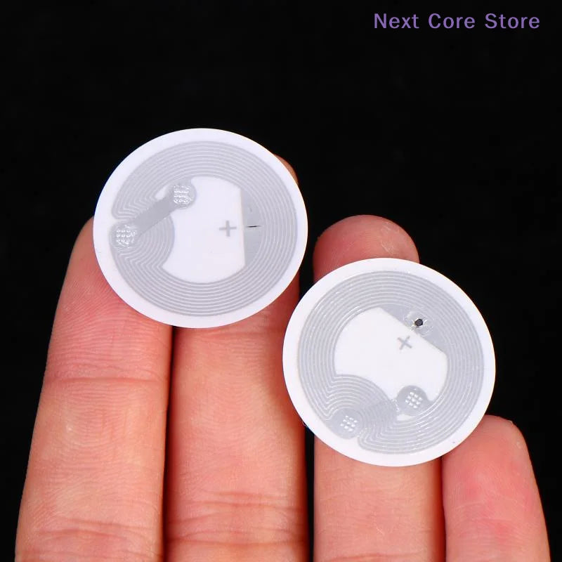 10-Pack NTAG215 NFC Sticker Tags 13.56MHz RFID Labels NFC RFID Sticker Tags HIP