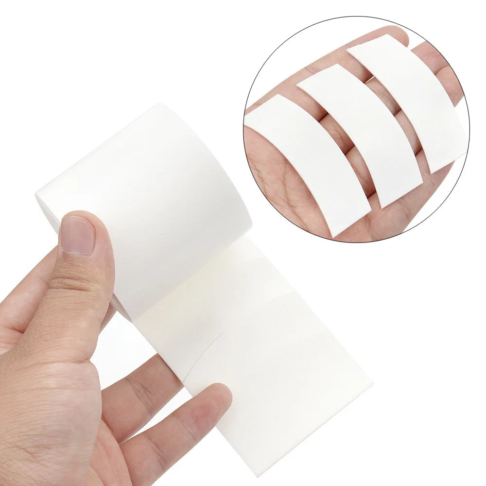 110Pcs Micro Foam Eyepad Painless Lash Supplies PE Foam Eye Patch Easy Remove Tape Makeup Stickers Under Eyelash Pad Patch HIP