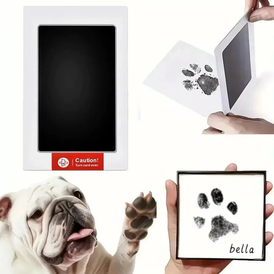 Inkless Paw Print Kit – Pet & Baby Handprint Footprint Pad Inkless Print Kit HIP