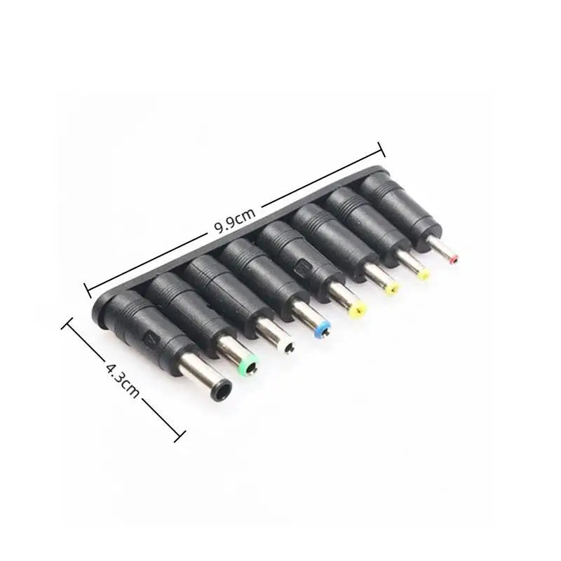 Universal USB to DC Power Cable 5V – 8 Interchangeable Tips USB DC Power Cable HIP one size