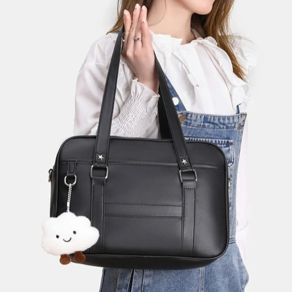 Japanese JK PU Leather Shoulder Crossbody Itabag for Women Shoulder Crossbody Bag HIP