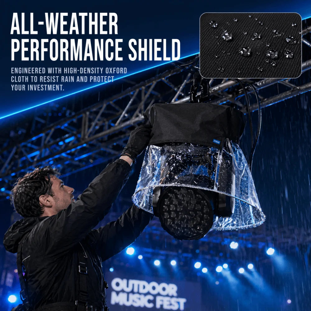 Waterproof Flame-Retardant Stage Light Rain Cover | LED Par Stage Light Cover HIP