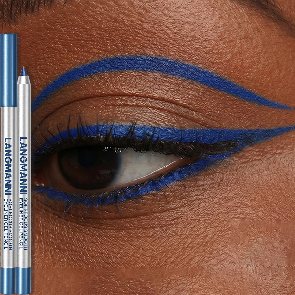 Pearlescent Eyeliner Gel Pencil Waterproof Lasting Smooth Glitter Eye Liner Makeup For Upper Lower Lash Line Eyeshadow Stick HIP 12-1Pc