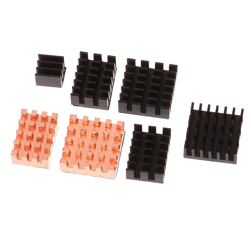 Copper & Aluminum Heatsink Cooling Kit – Orange Pi Zero 3/3B SBC Heatsink Kit HIP