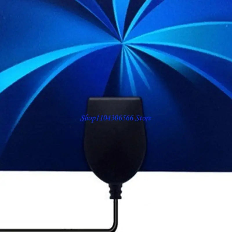Portable 4K HDTV Antenna – 360° Reception, 50-Mile Range HDTV Antenna HIP