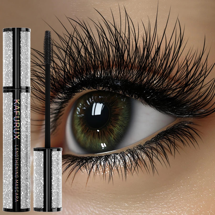 1PC 5D Black Lengthening Mascara Eyelashes Extension Eye Lashes Brush Beauty Korean Makeup Long-wearing Cosmetic Gift Waterproof HIP