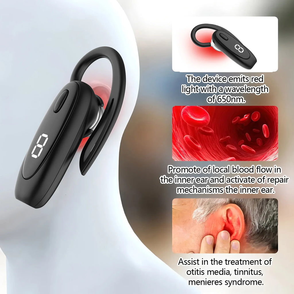 Portable 650nm Red Light Ear Laser Therapy Device | HIP Ear Laser Device HIP