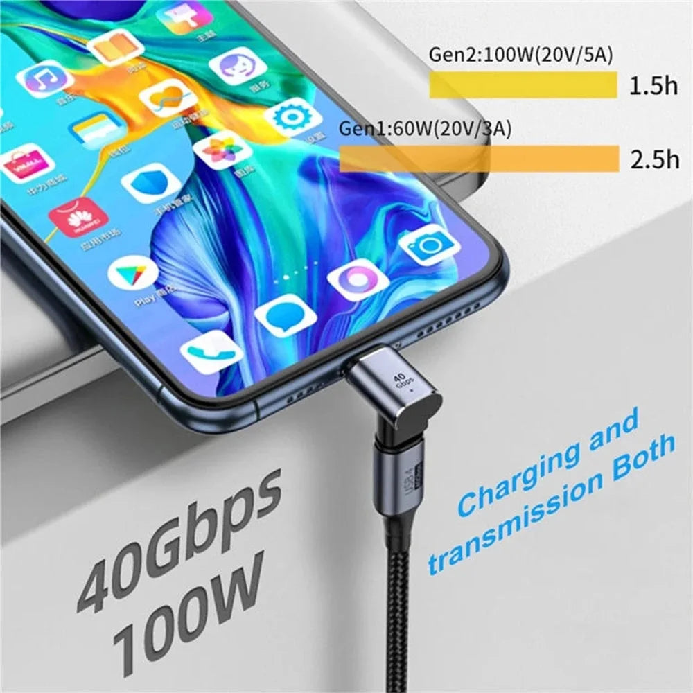 100W Magnetic USB-C Adapter | 40Gbps OTG Fast Charging USB-C Adapter HIP