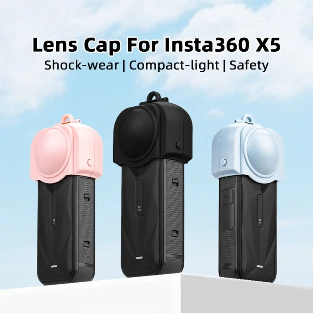 ABS Flip Lens Cap Protector for Insta360 X5 – Shockproof Camera Lens Cap HIP