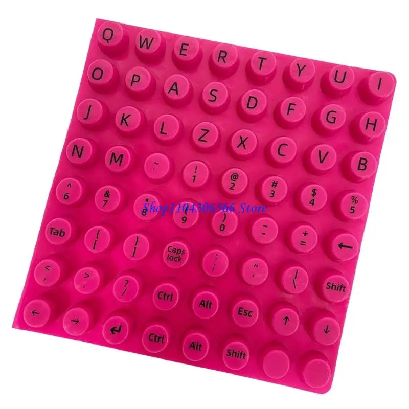 Nail-Friendly Silicone Keycap Extenders – 64 Pcs Set Keycap Extenders HIP