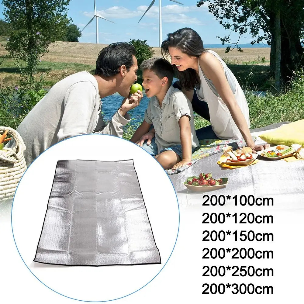 Aluminum Foam Camping Mat – Insulated Sleeping Pad & Footprint Camping Sleeping Mat HIP