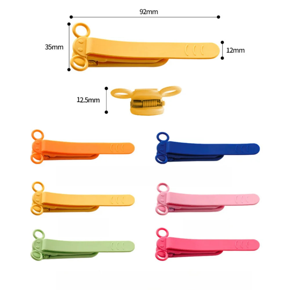 Cute Elephant Silicone Bookmark Clip with Pen Holder | 6 Colors Silicone Bookmark Clip HIP