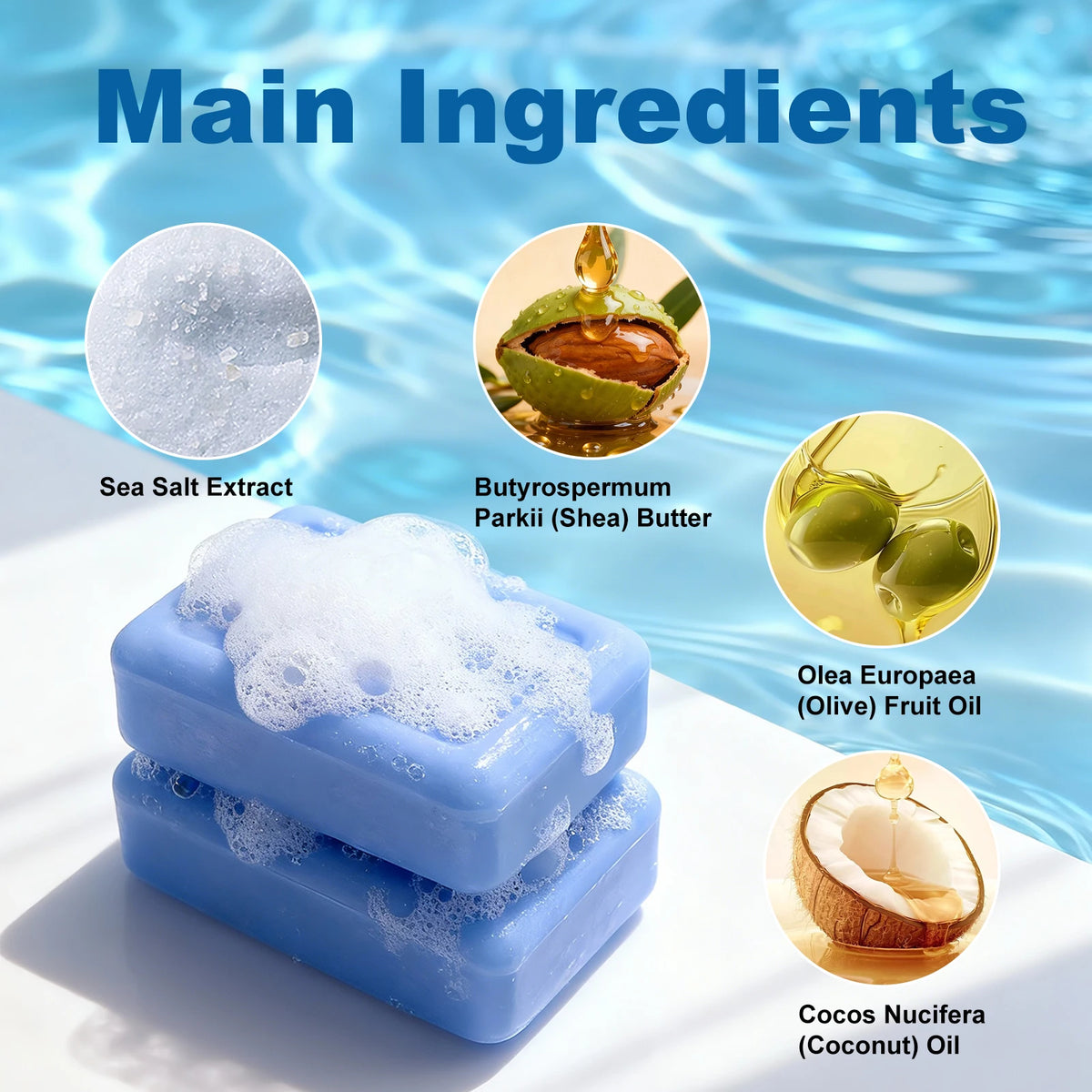 Organic Sea Bird's Nest Extract Soap – Hydrating & Brightening Hydrating Soap Bar HIP