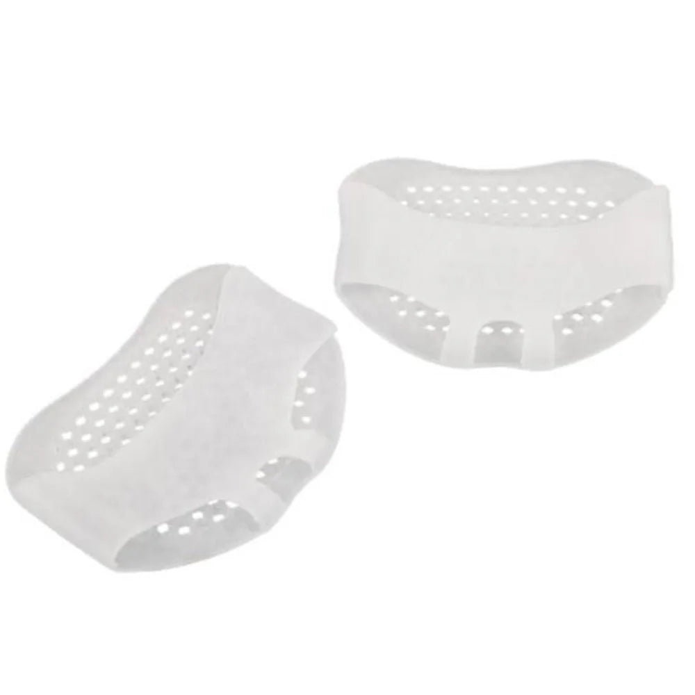 Silicone Metatarsal Pads & Toe Separators | Forefoot Cushions Foot Gel Cushions HIP C723-white -2Pcs