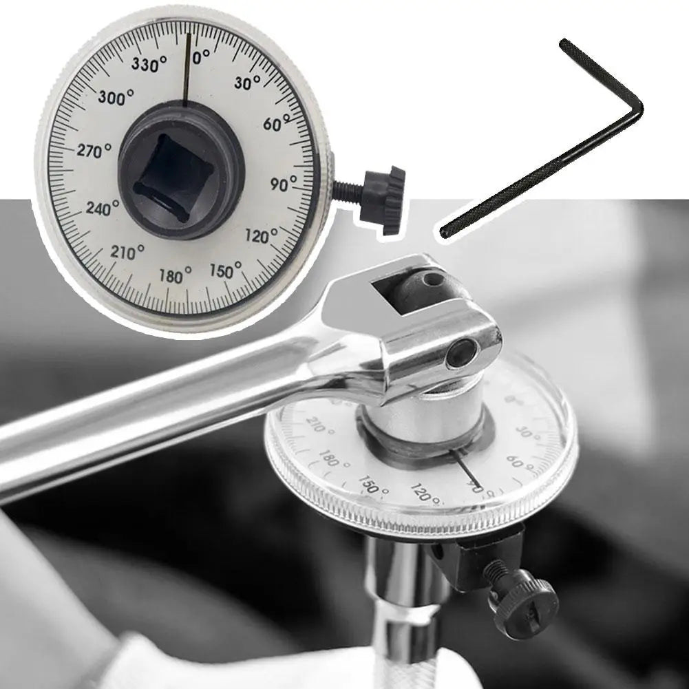 NEW Torque Wrench Torquemeter Dial Automotive Tools Hand Tool Auto Service Equipment Garage Tools Calibrated In Degrees HIP