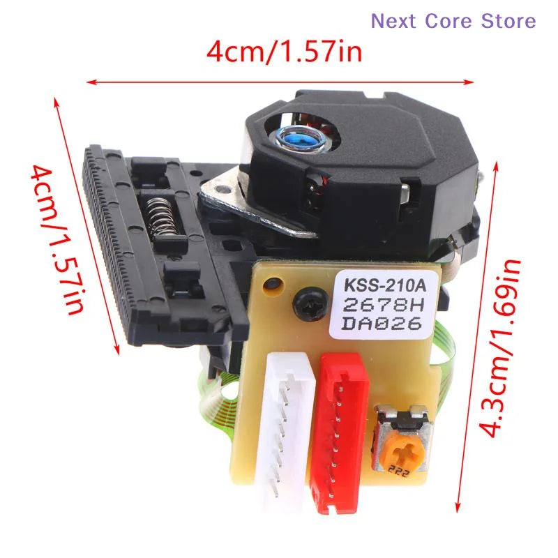KSS-210A Laser Pick-Up Lens for CD VCD DVD Player Repair Laser Pick-Up Lens HIP