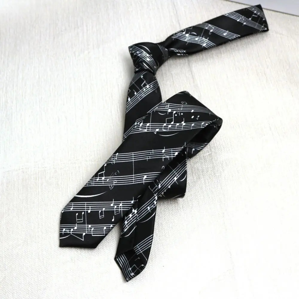 Retro Narrow Necktie – Striped & Leopard Print | 5cm Wide Narrow Necktie HIP