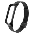 Stainless Steel Band for Samsung Galaxy Fit 2 R220 Metal Strap Smartwatch Replacement Band HIP black