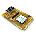 Mini PCI/PCI-E 2-Digit Laptop Motherboard Diagnostic Card Motherboard Diagnostic Card HIP YELLOW