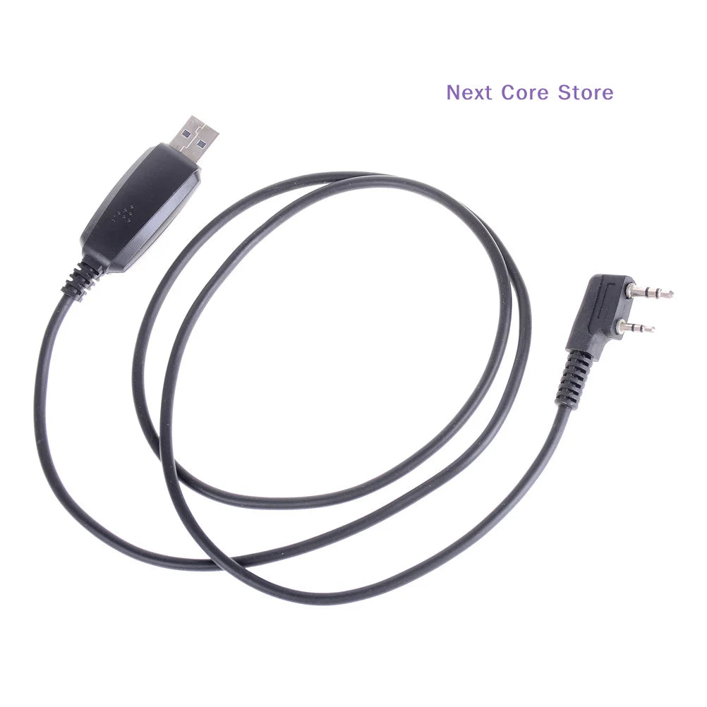 USB 2-Pin Programming Cable & CD for UV-5R BF-888S Radios Radio Programming Cable HIP