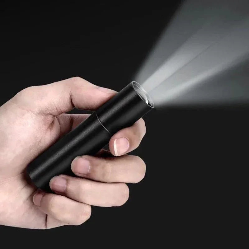 ESMARTER Mini USB Rechargeable LED Flashlight – Zoomable LED Flashlight HIP