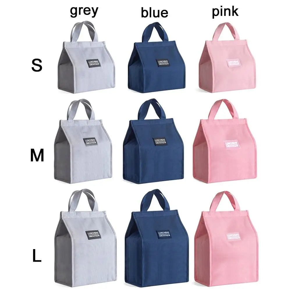 Insulated Thermal Lunch Bag – Waterproof Cooler Tote S/M/L Insulated Lunch Bag HIP