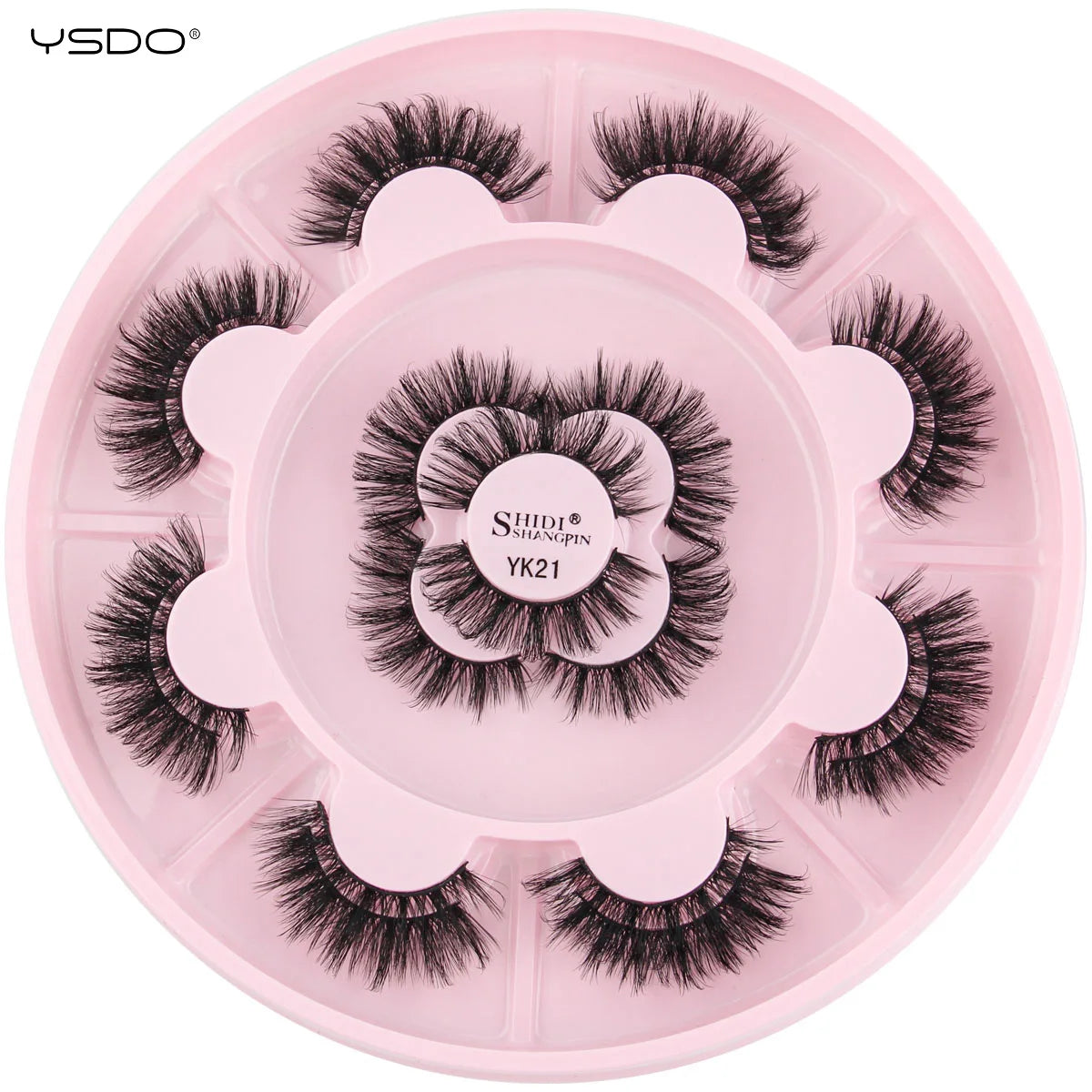 Faux Cils 3/11/14 Pairs Lashes Natural Long 3D Mink Fake Lashes Extension Make up Tool Wispy Fluffy Reusable False Eyelashes HIP 11pairs-YK21