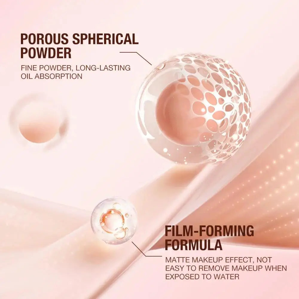 O.TWO.O Oil Control Setting Powder – 24H Matte SPF30 Compact Setting Powder HIP