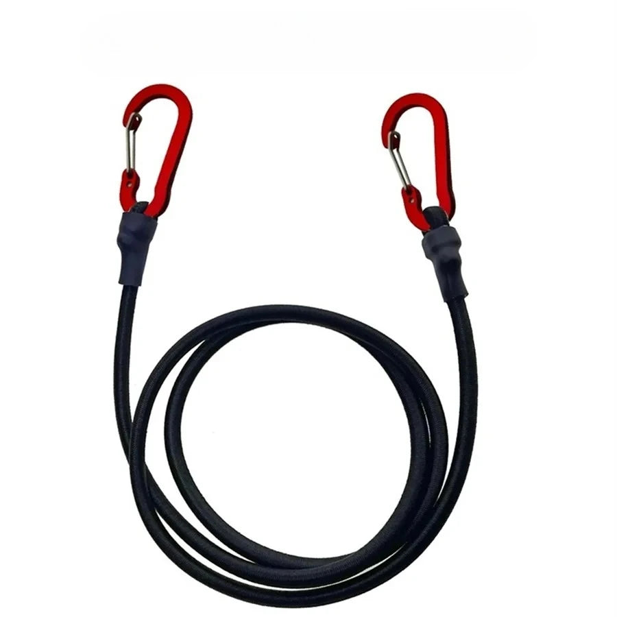 8mm Elastic Bungee Cords with Carabiners | 30–210cm Elastic Bungee Cord HIP