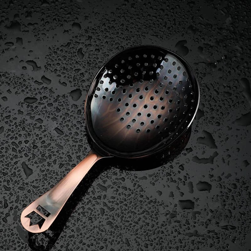 Julep Cocktail Strainer – Gold & Copper Plated 304 Stainless Steel Cocktail Bar Strainer HIP