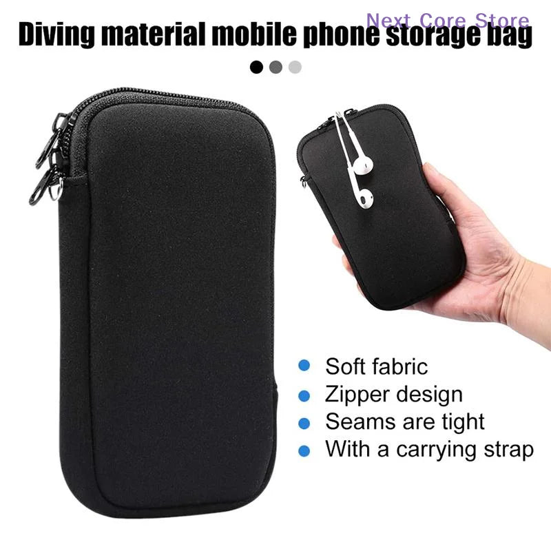 Universal Neoprene Waterproof Zipper Phone Pouch Neoprene Phone Pouch HIP