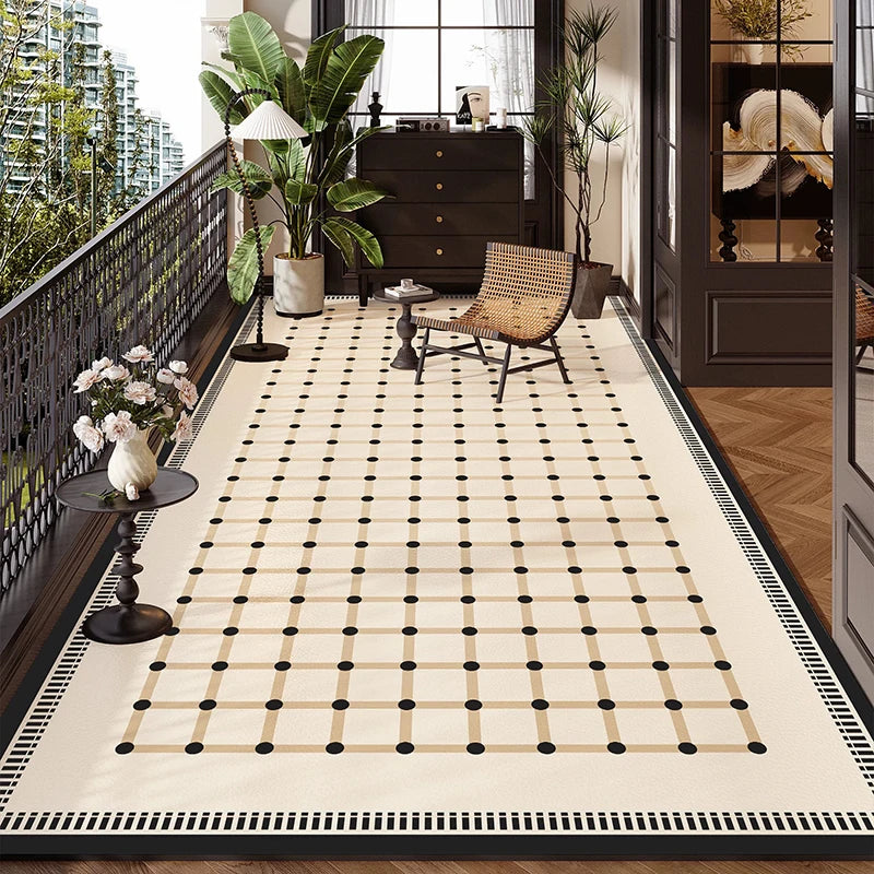 Large PVC Leather Floor Mat – Waterproof Non-Slip Kitchen Rug PVC Floor Mat HIP GU6240-P 1pc 58x200cm