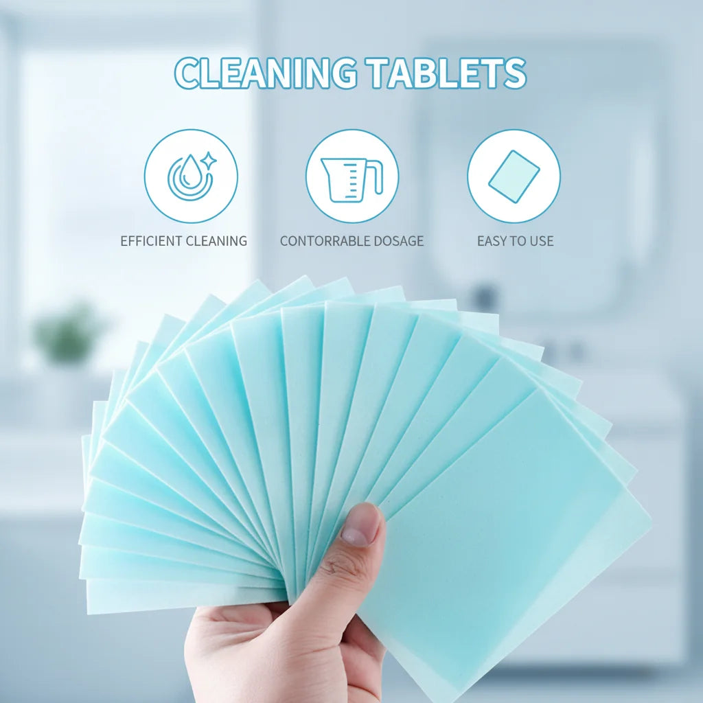 100pcs/Bag Floor Cleaner Tablets Fragrant Sterilizing Water-Soluble Brighten Tile Floor Lasting Mopping Cleaning Bathroom 2026 HIP
