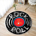 Retro Vinyl Record Round Rug – Non-Slip & Machine Washable Round Area Rug HIP 1 40x40cm