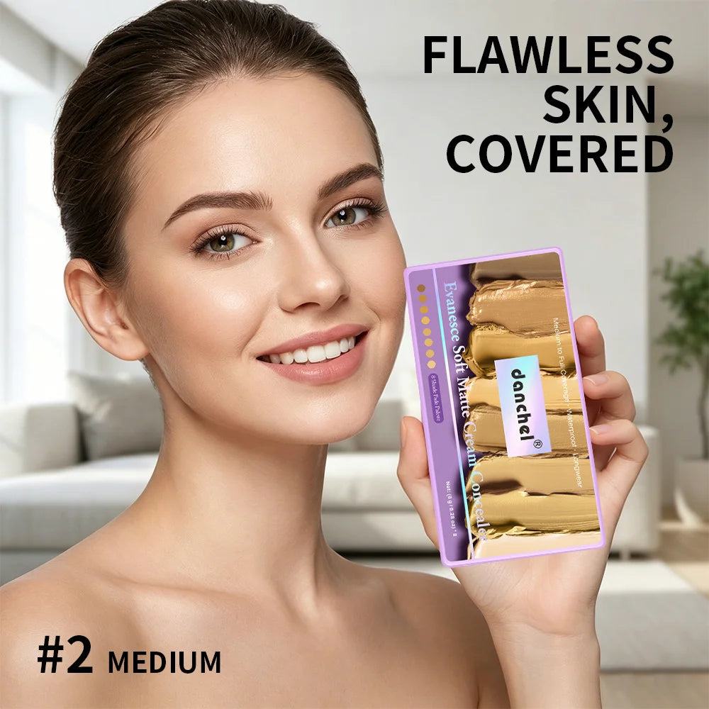 9Pcs All In One Full Face Makeup Kit For Beginner Concealer Palette Setting Powder Lipstick Makeup Brush Powder Puff Kit HIP